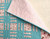 Twin or Single / Q-TS-23: Pink Flowers (Teal and Pink)