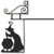 Doorway Toppers / HD-DT-66: Witch Stirring Cauldrun Pot (Black)