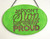 Wall Art - Words of Wisdom / HD-WAWI-1753: Don't Stop Til Your Proud - Laser Engraved Oval Sign