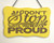 Wall Art - Words of Wisdom / HD-WAWI-1753: Don't Stop Til Your Proud - Laser Engraved Oval Sign