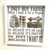 Wall Art - Words of Wisdom / HD-WAWI-1765: I Only Buy Fabric - When I want it - Laser Engraved Panel