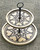 Wall Art - Words of Wisdom / HD-WAWI-3022: 2-Tier-Tray - Heart Flower Design