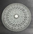 Wall Art - Words of Wisdom / HD-WAWI-3035: Glass Lazy Susan - Leaf Design - 1/4" Tempered Glass