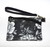 Coin Purses / HB-CP-11: Black (White Flowers)