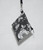 Coin Purses / HB-CP-11: Black (White Flowers)