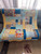 Laps and Throws / Q-LT-7: Cartoon Cats (Blue and Yellow)