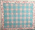 Twin or Single / Q-TS-23: Pink Flowers (Teal and Pink)