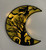 Wall Art - Halloween / SH-HWA-62: Graveyard Moon (Black / Yellow)