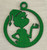 Christmas Tree Decorations / SH-CTD-1: Santa Grinch (Green)