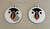 Christmas Tree Decorations / SH-CTD-102: Puffin #3 - Two Sided