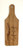 Wall Art - Words of Wisdom / HD-WAWI-21: Feathers and Angels (Natural) - Cutting Board Panel