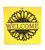 Wall Art - Words of Wisdom / HD-WAWI-52: Sunflower Welcome (Black / Yellow) - Panel