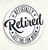 Wall Art - Words of Wisdom / HD-WAWI-1807: Officially Retired (Natural) - 5-Panel-Sign