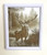 Wall Art - Words of Wisdom / HD-WAWI-2012: Stag - 8 x 10 Engraving - White Frame
