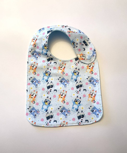 Baby Bibs / BI-B-7: Small Bluie - Square