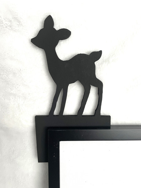Doorway Toppers / HD-DT-18: Dog and Cat Love (Black)