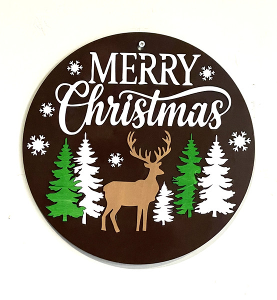 Wall Art - Words of Wisdom / HD-WAWI-106: Merry Christmas  - Large Panel