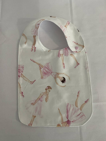 Toddler Bibs / CA-B-T-22: Ballerina (Cream)