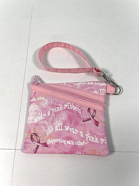 Coin Purses / HB-CP-3: Pink Ribbon