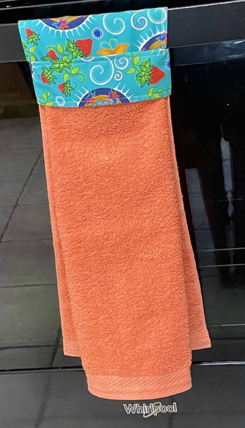 Decor Kitchen Towels / DK-KT-12: Strawberries (Orange)