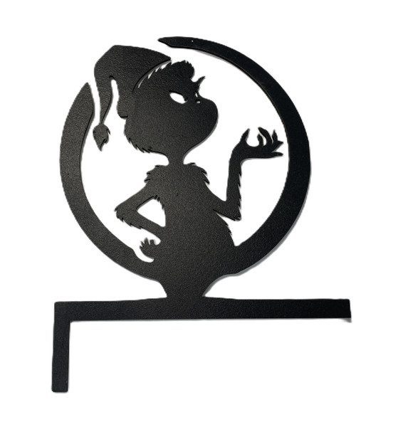 Doorway Toppers / HD-DT-38: Grinch World (Black and White)