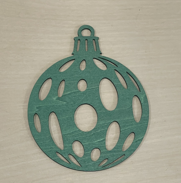 Christmas Tree Decorations / SH-CTD-21: Chrismas Ball (Green)