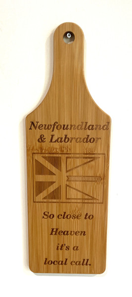 Wall Art - Words of Wisdom / HD-WAWI-54: Newfoundland Local Call (Natural) - Cutting Board Panel