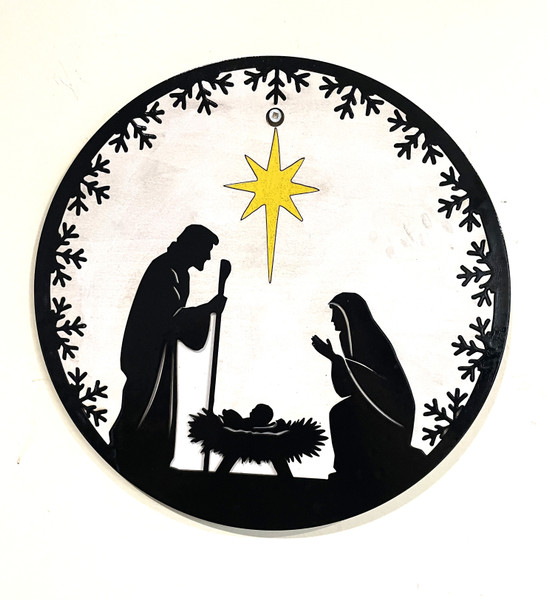 Wall Art - Words of Wisdom / HD-WAWI-134: Nativity - Large Panel