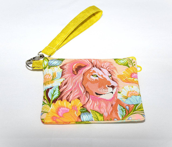 Coin Purses / HB-CP-9: Lion (Yellow)