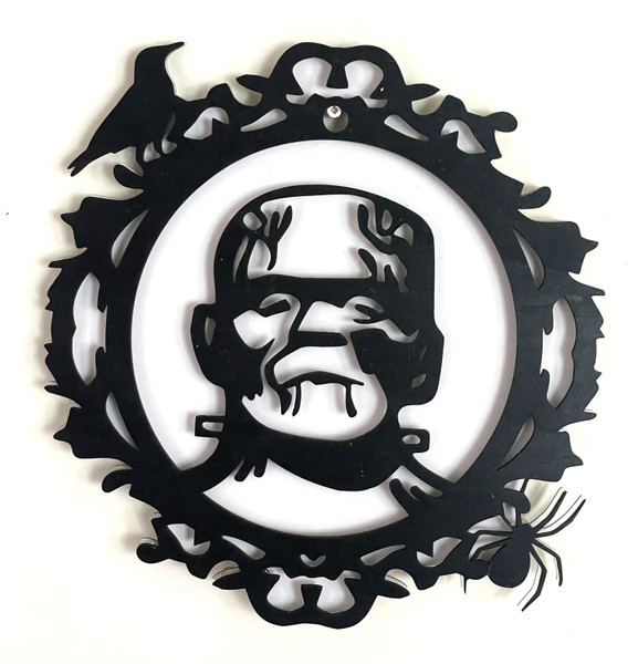 Wall Art - Halloween / SH-HWA-4: Frankenstein (Black / White)