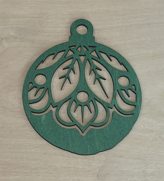 Christmas Tree Decorations / SH-CTD-39: Chrismas Ball (Green)