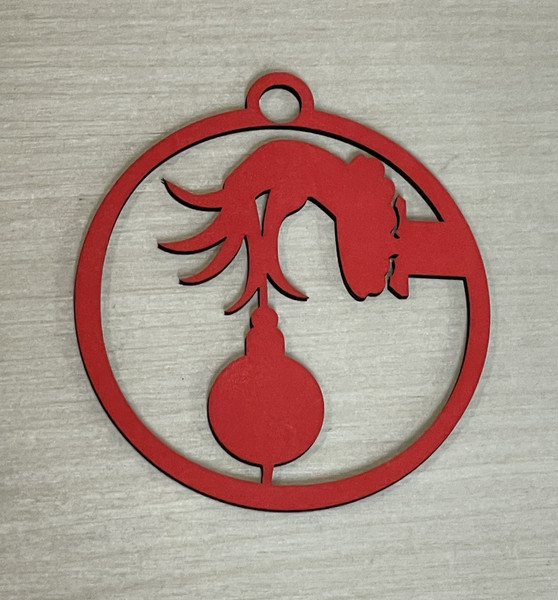 Christmas Tree Decorations / SH-CTD-41: Grinch Ornament