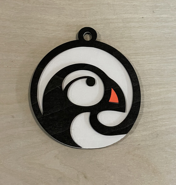 Christmas Tree Decorations / SH-CTD-101: Puffin #2
