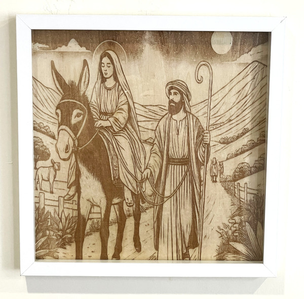 Wall Art - Words of Wisdom / HD-WAWI-161: Engraved Image: On the Road - 8x10-Laser Engraved Picture