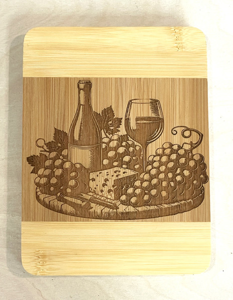 Wall Art - Words of Wisdom / HD-WAWI-1782: Wine Coaster / Small Serving Board - Laser Engraved Coaster