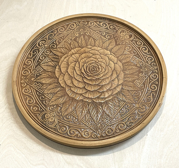 Wall Art - Words of Wisdom / HD-WAWI-3002: Lazy Susan - Flowers