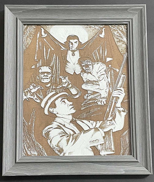 Wall Art - Words of Wisdom / HD-WAWI-9011: Engraved Image: Kolchak #1 - 8 x 10 Engraving