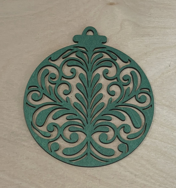Christmas Tree Decorations / SH-CTD-4: Christmas Ball (Green)