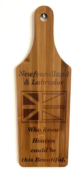 Wall Art - Words of Wisdom / HD-WAWI-55: Newfoundland Heaven (Natural) - Cutting Board Panel