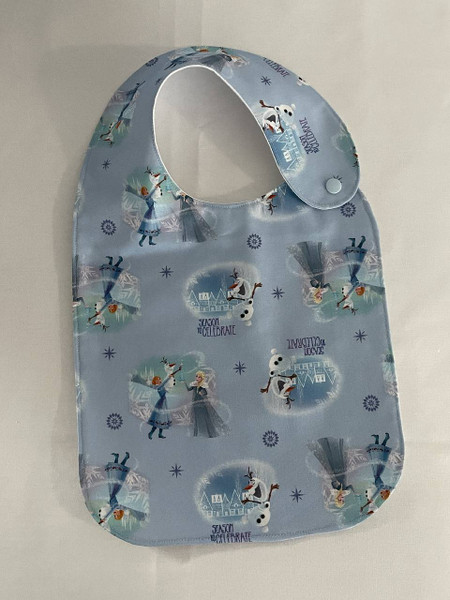 Toddler Bibs / CA-B-T-16: Firozen Theme (Light Blue)