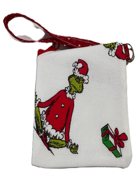 Coin Purses / HB-CP-17: Grinch (Red)