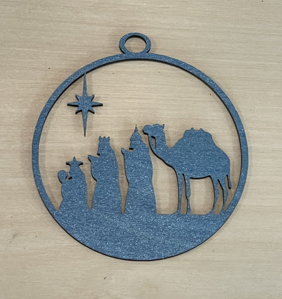Christmas Tree Decorations / SH-CTD-6: Wismen Journey (Black)