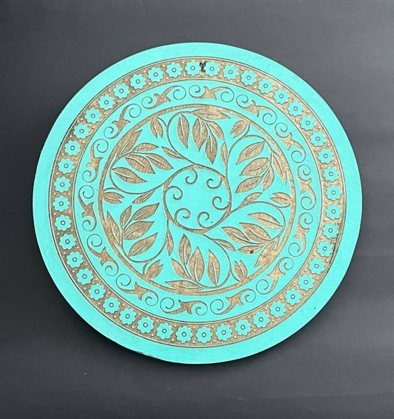 Wall Art - Words of Wisdom / HD-WAWI-3030: Lazy Susan - Leaf Design