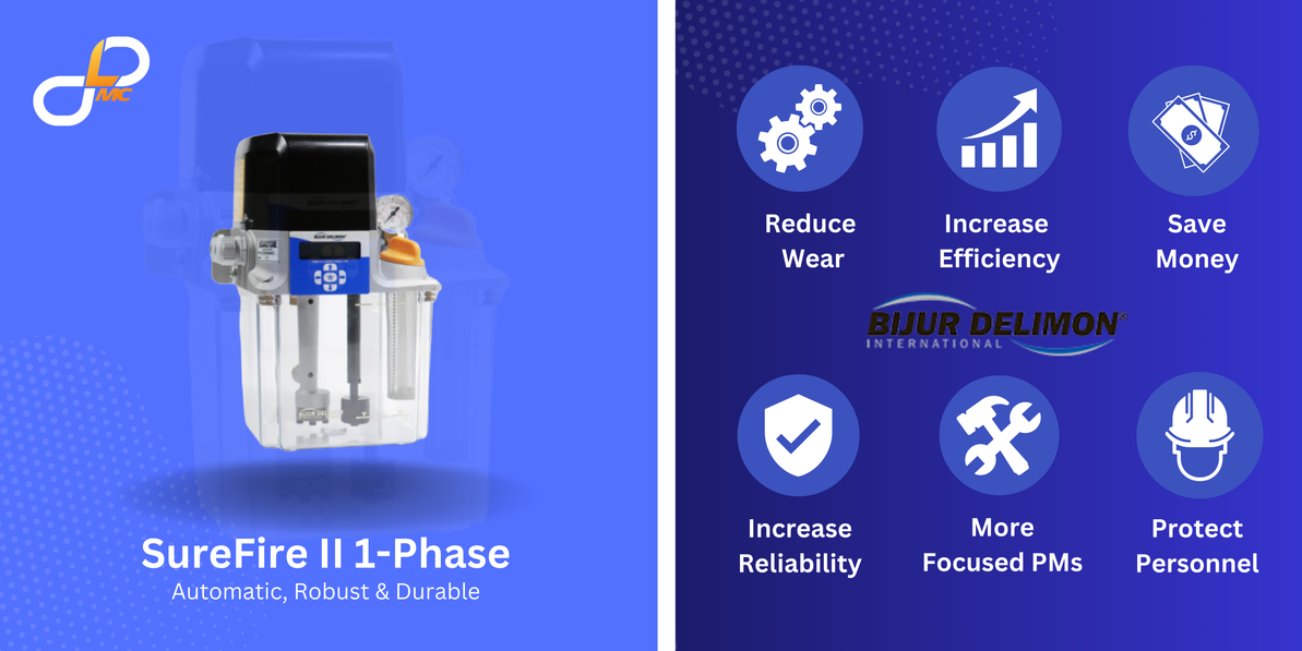 Why Machine Tool Professionals Choose Bijur Delimon's SureFire II Lubrication System