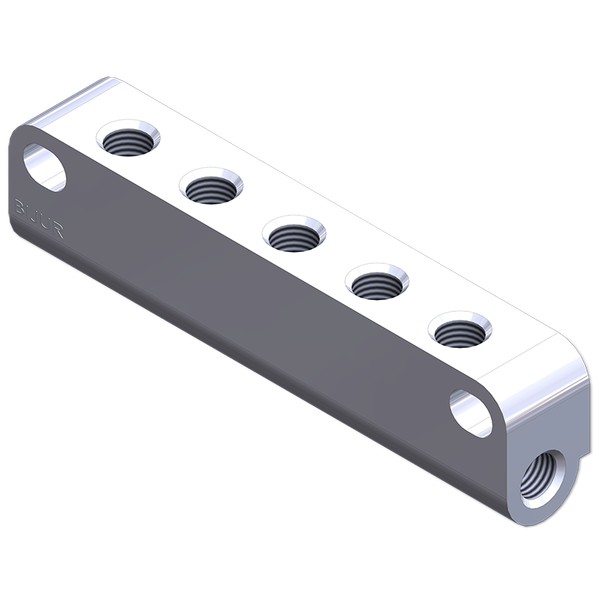 Bijur Delimon B3289 Junction 7 WAY Single Die Cast