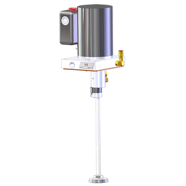 Bijur Delimon V5W 60747-1 Lubricator - 5 Gallon, Constant Volume, 115 VAC TENV