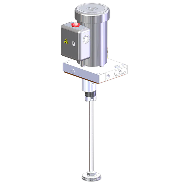 Bijur Delimon V5W 60746 Lubricator - 5 Gallon, Constant Pressure, 115 VAC TEFC