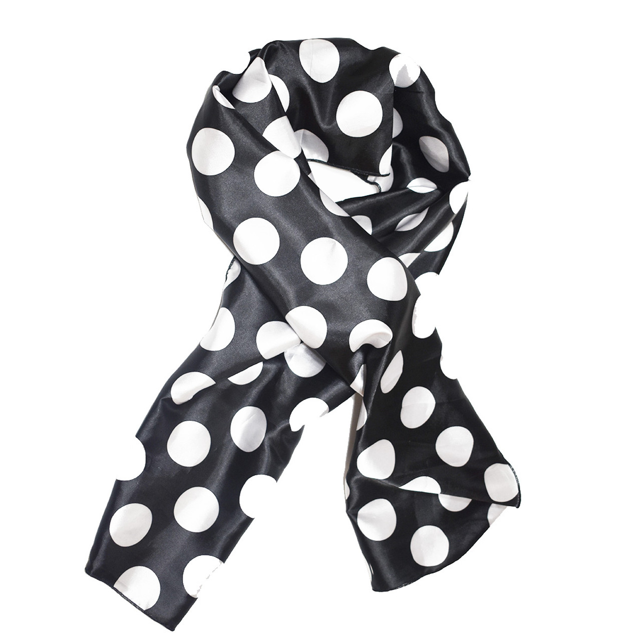 Oreo Cookie Edge Laying Rectangular Satin Scarf The Natural Hair