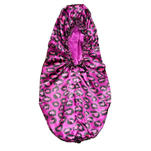 Mane Tane Adjustable Satin Braid Bonnet - Purple Mane Tane Adjustable Satin Braid Bonnet - Purple