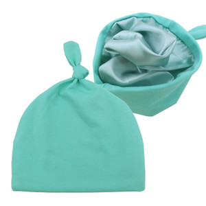 Infant Tie Satin-Lined Hat - Mint Infant Tie Satin-Lined Hat - Mint